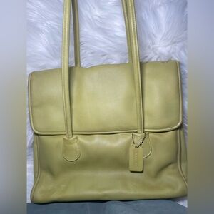 Vintage Coach Flap Shopper
